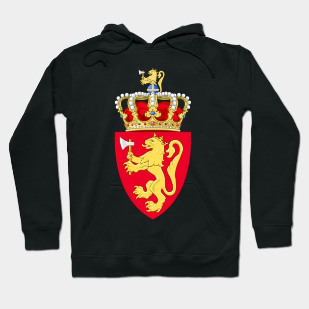 Norway Coat of Arms Hoodie by Bugsponge